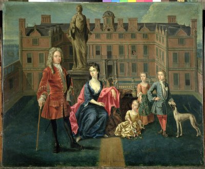 The North Family at Glemham, 1715-16 by Peter Vanderbank